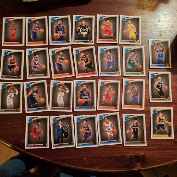 2018-2019 DONRUSS BASKETBALL CARD LOT OF 104 CARDS - Picture 9 of 10